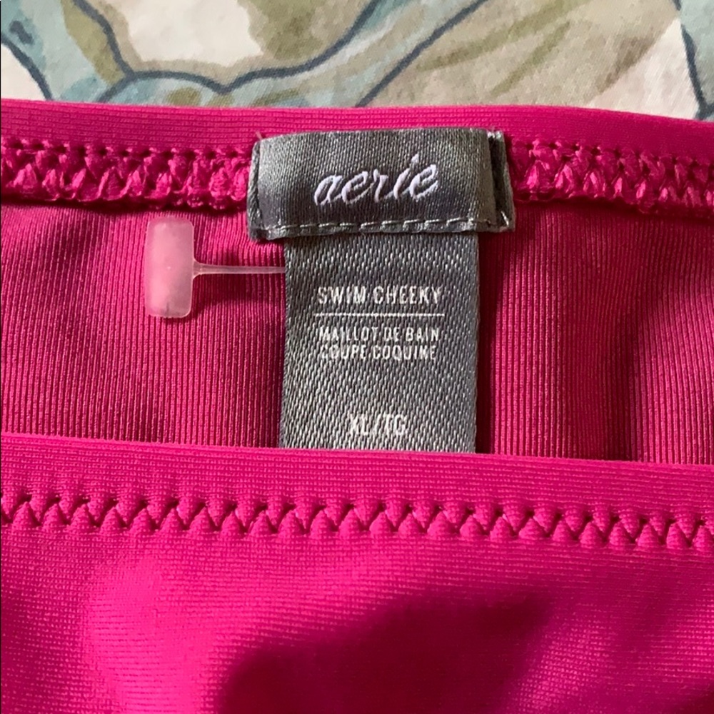 Aerie Bandau swimsuit. Beautiful pink ! - Picture 2 of 5